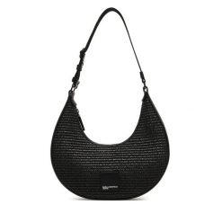 Torebka Karl Lagerfeld Jeans. Czarne torebki klasyczne damskie Karl Lagerfeld Jeans, z jeansu, bez dodatków. Za 609.99 zł.