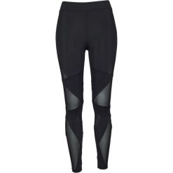 Legginsy Damskie Siatka Trójkąt Tech. Czarne legginsy damskie Urban Classics, l, bez wzorów. Za 84.99 zł.