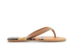 Japonki Dijean 261 984 Cocoa Safari, Beż, Guma - 41. Brązowe klapki damskie Dijean, bez wzorów, z gumy, bez obcasa, bez zapięcia. W wyprzedaży za 17.10 zł.