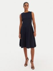 LAUREN RALPH LAUREN Sukienka koktajlowa 200980935003 Granatowy Slim Fit. Niebieskie sukienki damskie Lauren Ralph Lauren, bez wzorów, z wiskozy, wizytowe, bez ramiączek. Za 989.99 zł.