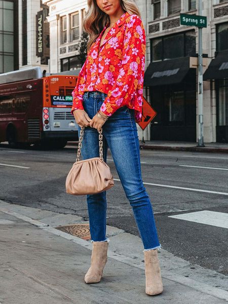 Milan Kiss Koszula w kolorze koralowym rozmiar: L. Czerwone koszule damskie Milan Kiss, l, bez wzorów, bez kołnierzyka, bez ramiączek. Za 135.49 zł.