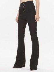Babylon Spodnie materiałowe T_S00532 Czarny Slim Fit. Czarne spodnie materiałowe damskie Babylon, bez wzorów, z materiału. Za 1,129.00 zł.