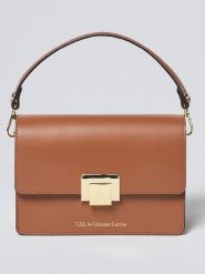 CXL by Christian Lacroix Skórzana torebka w kolorze jasnobrązowym - 22 x 15 x 8 cm rozmiar: onesize. Brązowe torebki klasyczne damskie CXL by Christian Lacroix, z materiału, bez dodatków. Za 404.99 zł.