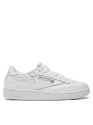 Reebok Sneakersy Club C 85 BS7685 Biały. Białe obuwie sportowe damskie Reebok, ze skóry, bez zapięcia. Za 219.99 zł.