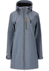 Damska wodoodporna kurtka softshell Whistler Thora. Niebieskie kurtki damskie WHISTLER, bez wzorów, z materiału, bez kaptura. Za 387.50 zł.