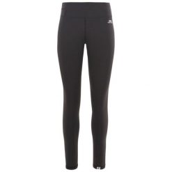 Trespass Vivien - damskie legginsy sportowe czarne. Czarne legginsy damskie Trespass, bez wzorów, z elastanu. Za 124.20 zł.