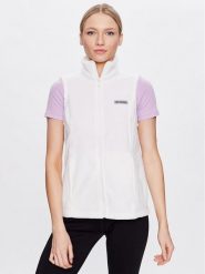 Columbia Bezrękawnik Benton Springs™ 1372121 Biały Regular Fit. Białe kamizelki damskie Columbia, xl, bez wzorów, z syntetyku, bez kaptura. Za 179.99 zł.