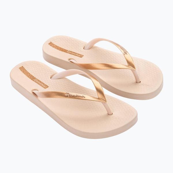 Japonki damskie Ipanema Anat Connect II. Żółte klapki damskie Ipanema, bez wzorów, bez obcasa, bez zapięcia. Za 62.99 zł.