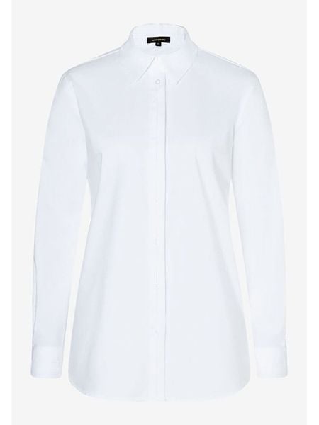 More & More Koszula w kolorze białym rozmiar: 34. Białe koszule damskie More & More, bez wzorów, z bawełny, bez kołnierzyka, bez ramiączek. Za 74.28 zł.