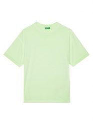 United Colors Of Benetton T-Shirt 3085C10P9 Zielony Regular Fit. Zielone t-shirty i koszulki chłopięce United Colors Of Benetton, bez wzorów, z bawełny, bez kołnierzyka, bez ramiączek. Za 49.99 zł.