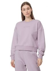 4F Bluza w kolorze fioletowym rozmiar: 3XL. Różowe bluzy damskie 4F, xl, bez wzorów, bez kaptura. Za 132.95 zł.