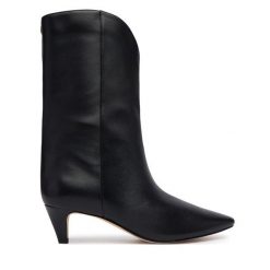 Botki MICHAEL Michael Kors. Czarne botki damskie MICHAEL Michael Kors, bez obcasa, na szpilce, bez zapięcia. Za 1,129.00 zł.
