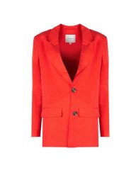 Pepe Jeans Marynarka "Rose" | PL401938 | Lola | Kobieta | Czerwony. Czerwone marynarki i żakiety damskie Pepe Jeans, s, bez wzorów, z jeansu. W wyprzedaży za 339.00 zł.