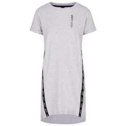 Sukienka damska Pętla Ewelina Szara. Szare sukienki damskie ZSPORT, bez wzorów, sportowe, bez ramiączek. Za 176.99 zł.