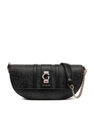 Guess Torebka Erenia HWSO78 38210 Szary. Szare torebki wieczorowe damskie Guess, z aplikacjami, ze skóry, bez dodatków. Za 399.99 zł.