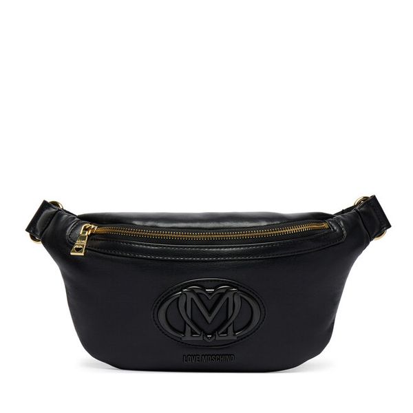Nerka LOVE MOSCHINO. Czarne nerki i saszetki damskie Love Moschino, bez dodatków. Za 539.99 zł.