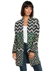 Be Wear Kardigan ze wzorem rozmiar: onesize. Kardigany damskie Be Wear, bez wzorów. Za 127.35 zł.