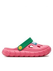 Tommy Hilfiger Sandały Comfy Sandal T3A2-33291-0083 S Różowy. Czerwone sandały dziewczęce Tommy Hilfiger, z tworzywa sztucznego, bez obcasa, bez zapięcia. Za 129.99 zł.