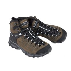 Buty trekkingowe damskie Alpine Pro Vete skórzane. Zielone obuwie trekkingowe damskie Alpine Pro, bez zapięcia. W wyprzedaży za 299.00 zł.