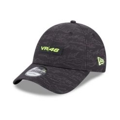 Czapka z daszkiem New Era 9FORTY Valentino Rossi VR46 All Over Print 60363693. Czarne czapki z daszkiem damskie New Era, bez wzorów. Za 149.00 zł.