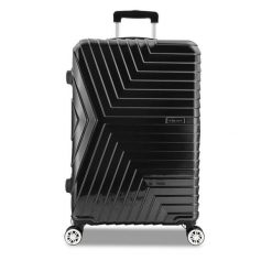 Walizka średnia Semi Line. Czarne walizki Semi-line, bez wzorów, średnie. Za 199.99 zł.