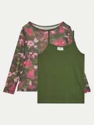 Coccodrillo Bluzka ZC4143101MGJ Kolorowy Regular Fit. Bluzki i koszule dziewczęce COCCODRILLO, bez wzorów, z syntetyku, bez kołnierzyka, bez ramiączek. Za 49.90 zł.