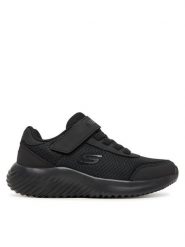 Skechers Sneakersy Bounder-Trekzic 403908L/BBK Czarny. Czarne buty sportowe chłopięce Skechers, z materiału, bez zapięcia. Za 129.99 zł.