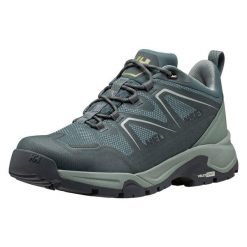 Buty trekkingowe Helly Hansen Cascade Low Zielone. Szare obuwie trekkingowe damskie Helly Hansen, z gumy, bez zapięcia. Za 579.75 zł.