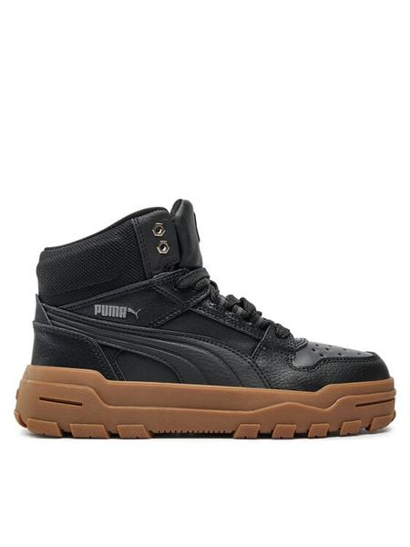 Puma Sneakersy Rebound Abrupt Jr 398874 02 Czarny. Czarne buty sportowe chłopięce Puma, ze skóry, bez zapięcia. Za 269.99 zł.