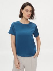 Weekend Max Mara Bluzka Torres 2415941061 Niebieski Regular Fit. Niebieskie bluzki damskie Weekend Max Mara, s, bez wzorów, z syntetyku, bez kołnierzyka, bez ramiączek. Za 599.99 zł.