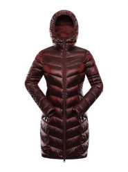 Alpine Pro Płaszcz pikowany "Orefa" w kolorze bordowym rozmiar: XS. Czerwone płaszcze damskie Alpine Pro, xs, bez wzorów, bez kaptura. Za 354.94 zł.