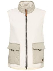 Camel Active Kamizelka w kolorze kremowo-beżowym rozmiar: 40. Brązowe kamizelki damskie Camel Active, bez wzorów, bez kaptura. Za 189.29 zł.