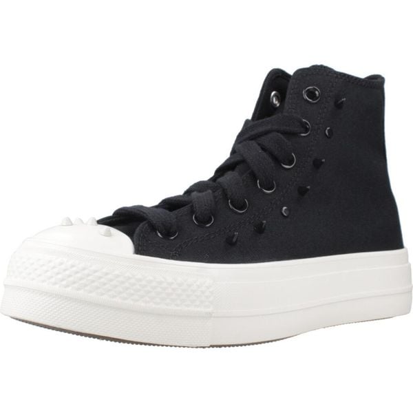 Buty CONVERSE CHUCK TAYLOR ALL STAR LIFT PLATFORM SPIKES Czarny. Czarne obuwie sportowe damskie Converse, bez zapięcia. Za 425.36 zł.