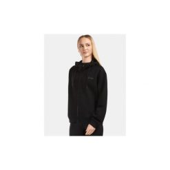 Damska bawełna bluza z kapturem Kilpi BAYA-W. Czarne bluzy damskie Kilpi, bez wzorów, z bawełny, z kapturem. Za 422.05 zł.