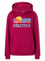 Marmot Bluza "Coastal" w kolorze czerwonym rozmiar: M. Czerwone bluzy damskie Marmot, m, bez wzorów, z kapturem. Za 168.46 zł.