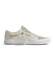 Vans Skórzane sneakersy "Old Skool" w kolorze beżowym rozmiar: 40. Brązowe obuwie sportowe damskie Vans, bez zapięcia. Za 188.85 zł.