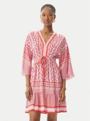 Hale Bob Sukienka letnia Theia 62NT650A Czerwony Relaxed Fit. Czerwone sukienki damskie Hale bob, bez wzorów, z wiskozy, bez ramiączek. Za 1,389.00 zł.