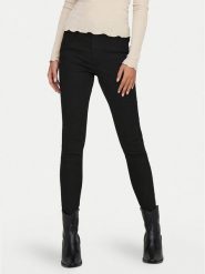 JDY Jeansy Moon 15317455 Czarny Skinny Fit. Czarne jeansy damskie JDY, bez wzorów, z bawełny. Za 119.99 zł.