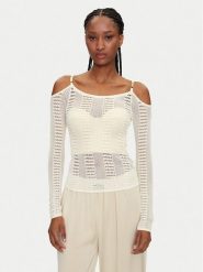 Marciano Guess Sweter 5GGR10 5869Z Écru Regular Fit. Swetry klasyczne damskie Marciano Guess, l, z syntetyku, bez kołnierzyka. Za 669.99 zł.