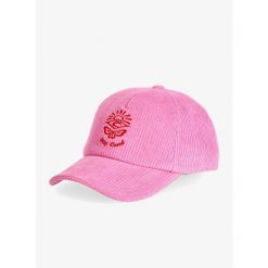 Czapka z daszkiem damska Rip Curl Icons Of Surf Cap. Czerwone czapki z daszkiem damskie Rip Curl, bez wzorów. Za 98.99 zł.