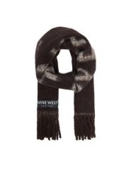Nine West Szalik CEO-NW-W4-006-AW26 Brązowy. Brązowe szaliki damskie Nine West, bez wzorów, z poliesteru. Za 89.99 zł.