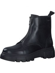 S.Oliver Skórzane botki w kolorze czarnym rozmiar: 40. Czarne botki damskie S.Oliver, bez obcasa, na obcasie, bez zapięcia. Za 293.05 zł.