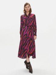 Pinko Sukienka koszulowa Assente 100909 A1B7 Różowy Regular Fit. Czerwone sukienki damskie Pinko, bez wzorów, z wiskozy, bez ramiączek. Za 889.99 zł.
