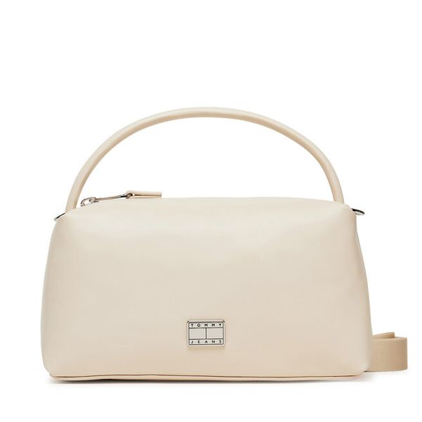 Torebka Tommy Jeans. Brązowe torebki klasyczne damskie Tommy Jeans, z jeansu, bez dodatków. Za 239.99 zł.