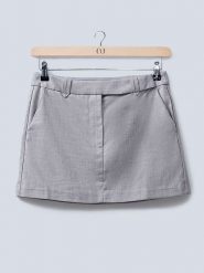 LeGer Spódnica "Freya" w kolorze szarym rozmiar: 36. Szare spódnice damskie LeGer, na co dzień, bez wzorów, z lyocellu, mini. Za 183.59 zł.