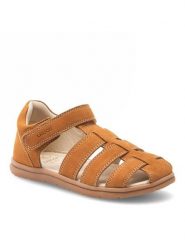 Lasocki Kids Sandały CEO-CI12-LINEA-04 Brązowy jasny. Brązowe sandały chłopięce Lasocki Kids, ze skóry, bez zapięcia. Za 119.99 zł.