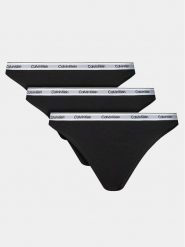 Calvin Klein Underwear Komplet fig 000QD5207E Czarny. Czarne komplety bielizny Calvin Klein Underwear, bez wzorów, z bawełny. Za 119.99 zł.