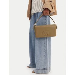 Torebka GINO ROSSI. Brązowe torebki klasyczne damskie Gino Rossi, bez dodatków. Za 279.99 zł.