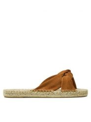 Pepe Jeans Espadryle Siva Knot PLS90664 Brązowy. Brązowe espadryle damskie Pepe Jeans, bez wzorów, z jeansu, bez obcasa. Za 219.99 zł.