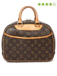Louis Vuitton Torebka "Trouville" w kolorze brązowym - 30 x 25 x 11 cm rozmiar: onesize. Brązowe torebki klasyczne damskie Louis Vuitton, z materiału, bez dodatków. Za 3,371.99 zł.